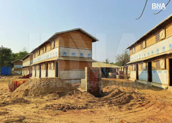 New Shelters Under Construction for Newly Arrived Rohingya Refugees