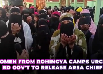 ARSA Forces Rohingya Women to Pray for Leader’s Release Amid Mounting Evidence of Crimes
