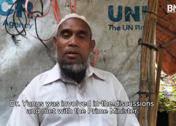 “We are ready to return only if they guarantee our safety, security, and give back our property, our homes, our land, our belongings, even our cars.”