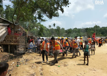 ACTED Provides Cyclone and Disaster Preparedness Training to Volunteers in Bangladesh Refugee Camp