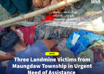 Three Landmine Victims from Maungdaw Township in Urgent Need of Assistance