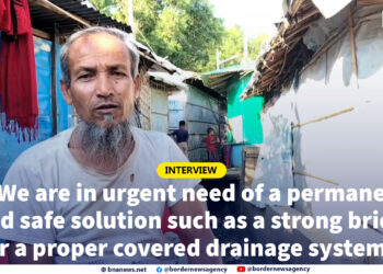 “We are in urgent need of a permanent and safe solution such as a strong bridge or a proper covered drainage system.”