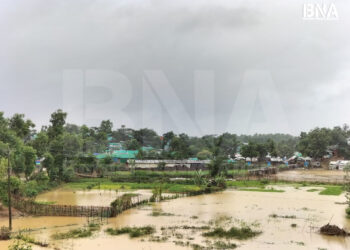 Heavy Monsoon Rains Damage Over 1,400 Shelters, Displacing Thousands of Rohingya in Cox’s Bazar