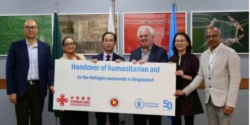 China Donates Food Aid for Rohingya Refugees in Bangladesh, WFP Welcomes Support