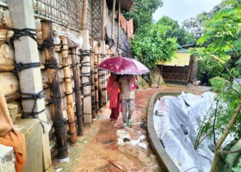 Several Families Relocated to Safer Areas as Monsoon Flooding Impacts Camp-2W, D Block