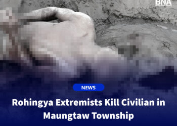 Rohingya Extremists Kill Civilian in Maungtaw Township