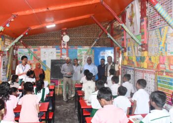 Examination Board for Rohingya Refugees Holds First Meeting with RRRC Mizanur Rahman