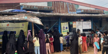 Typhoid Vaccination Campaign for Rohingya Children in Cox’s Bazar