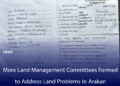 More Land Management Committees Formed to Address Land Problems in Arakan