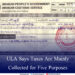 ULA Says Taxes Are Mainly Collected for Five Purposes