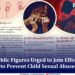 Public Figures Urged to Join Efforts to Prevent Child Sexual Abuse