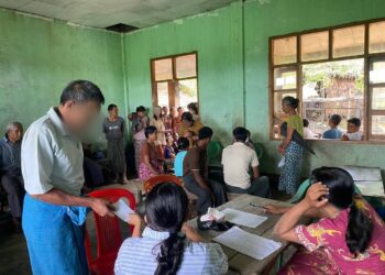 Arakha Health Department Provides Free Medical Treatment to Displaced People and Local Residents in Sittwe District