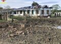 Historic Pagodas, Monasteries and Homes Damaged by Military Attacks Across Arakha Region