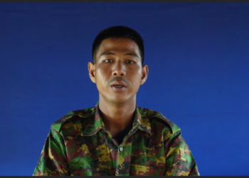 Soldier Soe Min Thein Urges Soldiers to Surrender to the AA if They Want to Reunite with Their Families