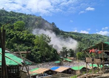 Chaung Sone Trade Terminal Hit Again in Myanmar Military Airstrikes